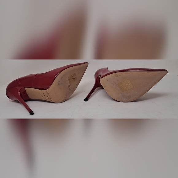 Jimmy Choo Women's Anouk Patent Red Leather Pumps 120 Italy Size 34 / 4US - Picture 7 of 16
